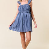The Rae Ruffle Mini Dress