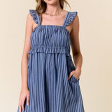 The Rae Ruffle Mini Dress