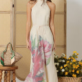 The Summer Party Halter Dress