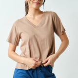 The Softest Cloud V-Neck Tee
