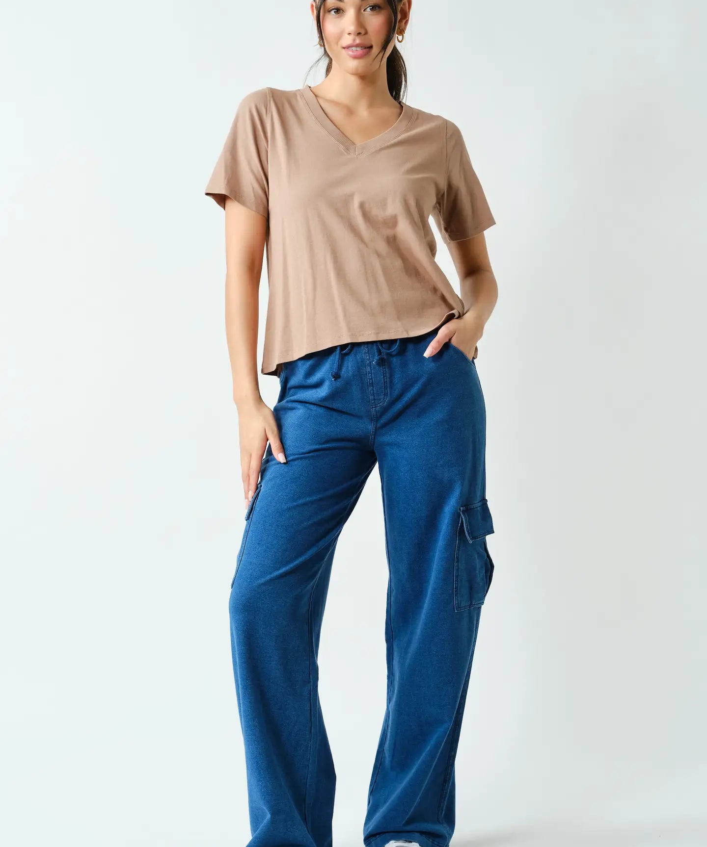 The Softest Cloud V-Neck Tee