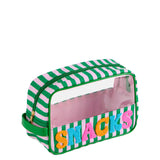 "SNACKS" ZIP POUCH