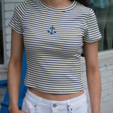 The Nautical Times Navy Stripe Tee