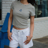 The Nautical Times Navy Stripe Tee