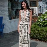 The Palm Nights Print Dress