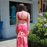 The Solar Flare Backless Dress