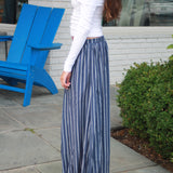 The Perfect Pinstripe Pant