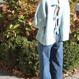 The Patch Pocket Wide Leg Jean