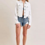 The LS White Denim Jacket