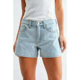 The Studded Denim Short