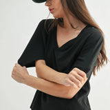 The Softest Cloud V-Neck Tee
