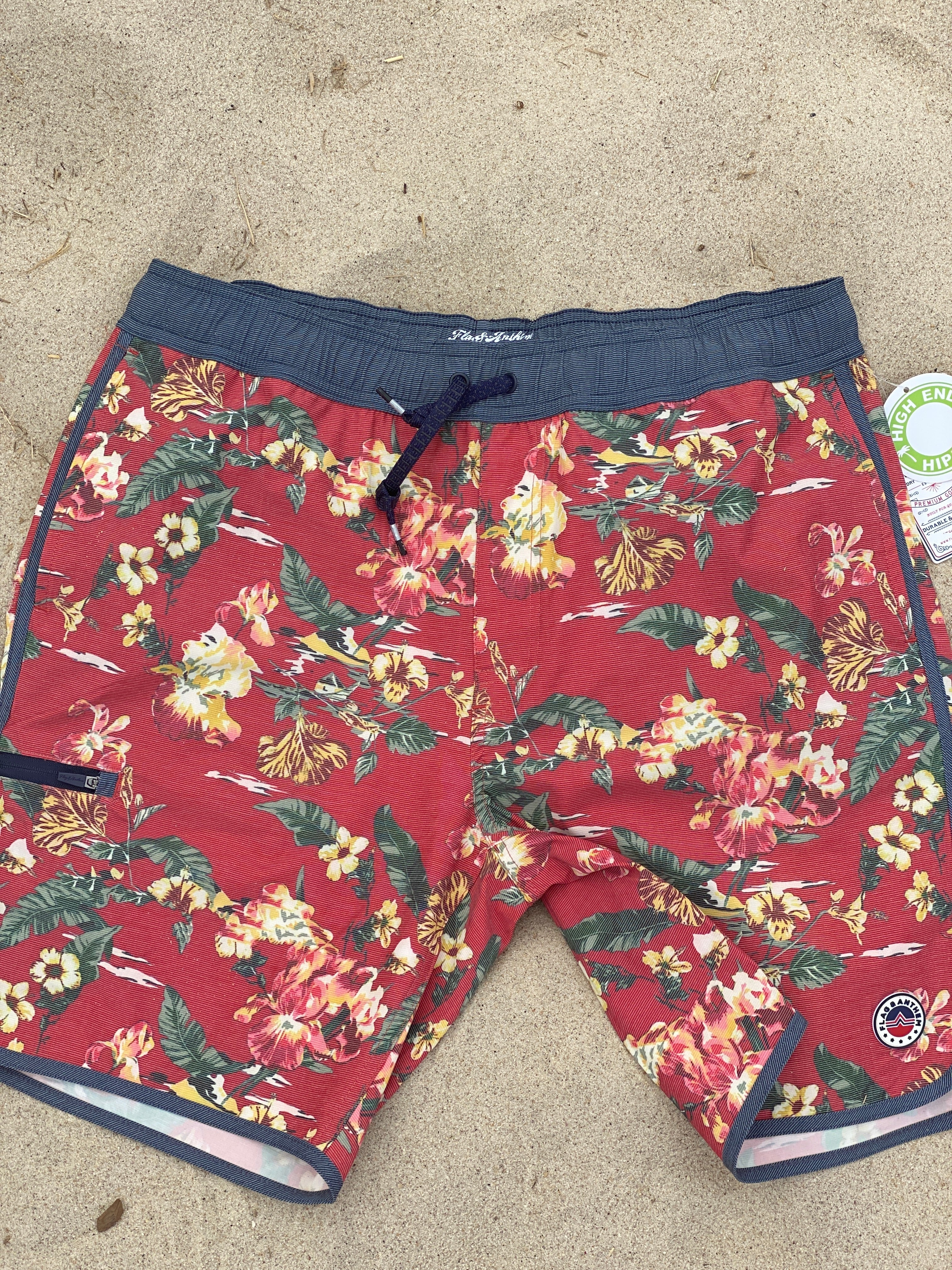 Hawaiin Print Shorts